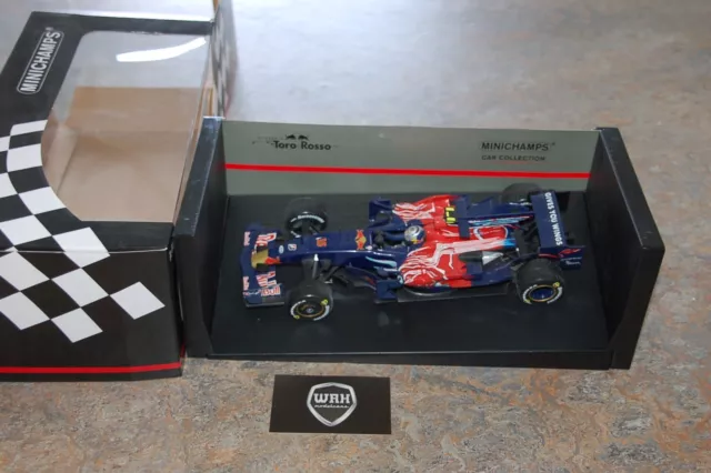 1:18 TORO ROSSO STR3 VETTEL ITALIAN GP MINICHAMPS  F1 in box SEE INFO