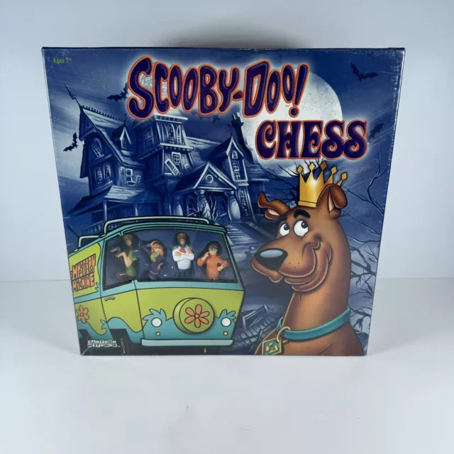 Scooby-Doo Chess Game RARE Collector's Set Scooby Doo & Gang vs Villains SEALED