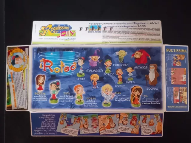 Kinder Ferrero Sorpresine Retro Scatola Brioss I Roteo Gadget Vintage Top Rar