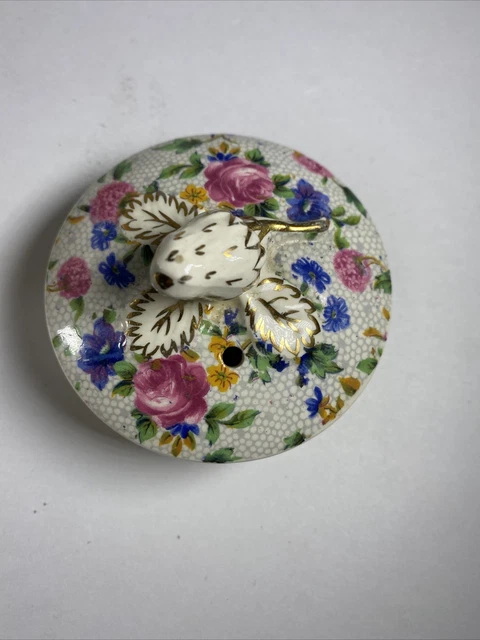 Royal Winton England Grimwades Old Cottage Chintz Tea Pot Strawberry Fenial Cn 5