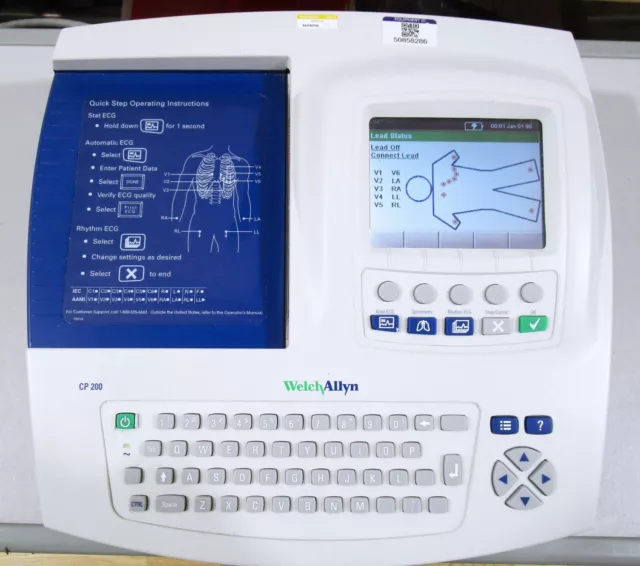 Welch Allyn CP 200 Electrocardiograph