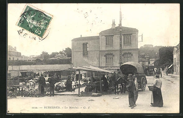 CPA Suresnes, Le Marché