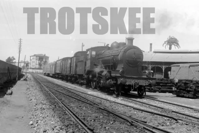 35mm Negative RENFE Spanish Railways Steam Loco 130 2086 c1964