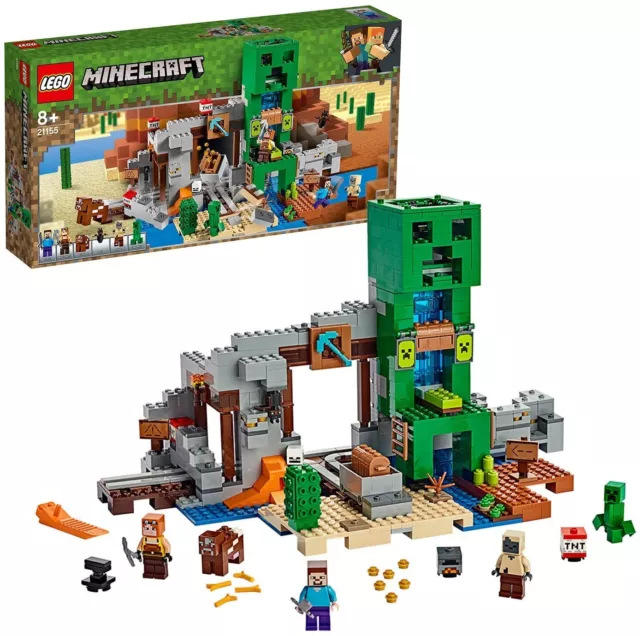 Lego minecraft hotsell steve and creeper