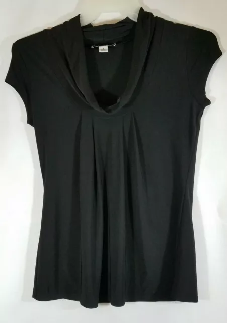 White House Black Market blouse Top Size Small Shirt Sleek & Sexy Made in U.S.A.