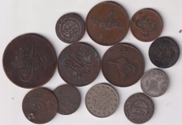Old Ottoman Empire Turkey Coin Collection Auction Starts At £1