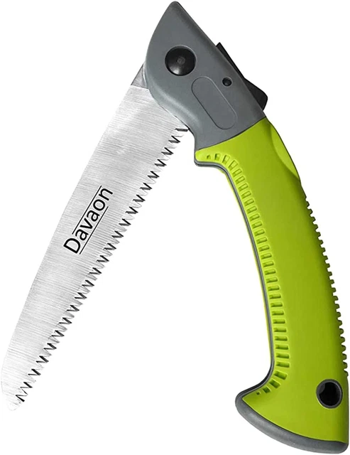 Davaon Pro Klappsäge - Premium Klapphandsäge für Buschhandwerk, Holz