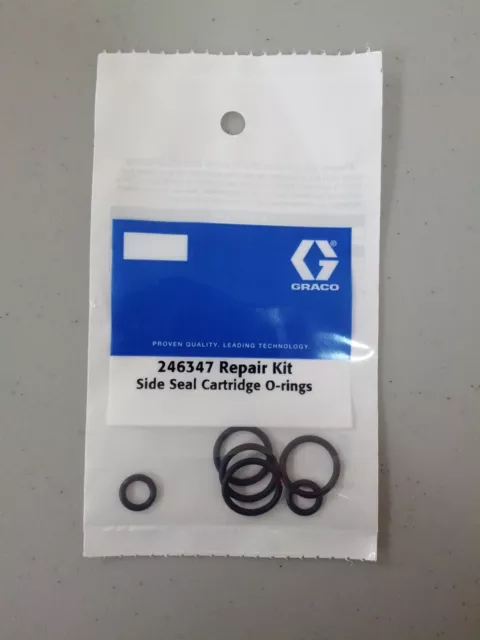 Graco Fusion AP Side Seal Cartridge O-Ring Kit Part# 246347