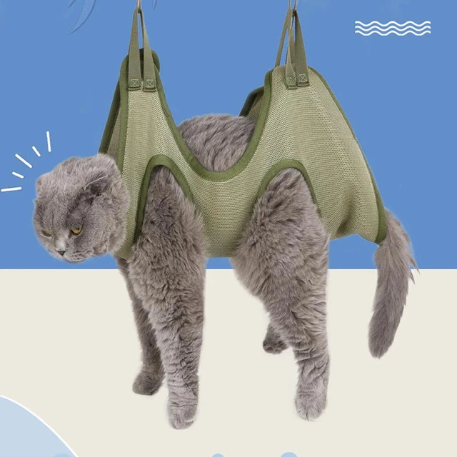 Cat Grooming nail cutting anti scratch bite fixed bag bath Trimming Restraint