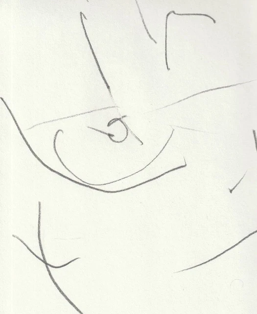 ORIGINAL PENCIL DRAWING nude sitting £250.00 - PicClick UK