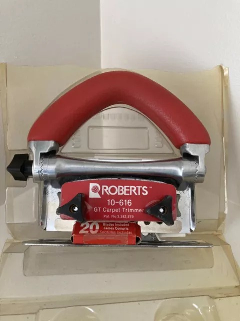 Cortador de piso de alfombras de alta resistencia Roberts 10-616 mango antideslizante ajustable