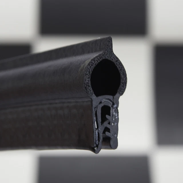 LARGE FINNED CAR Boot seal Rubber Edge trim Door 30.5mm x 14.5mm