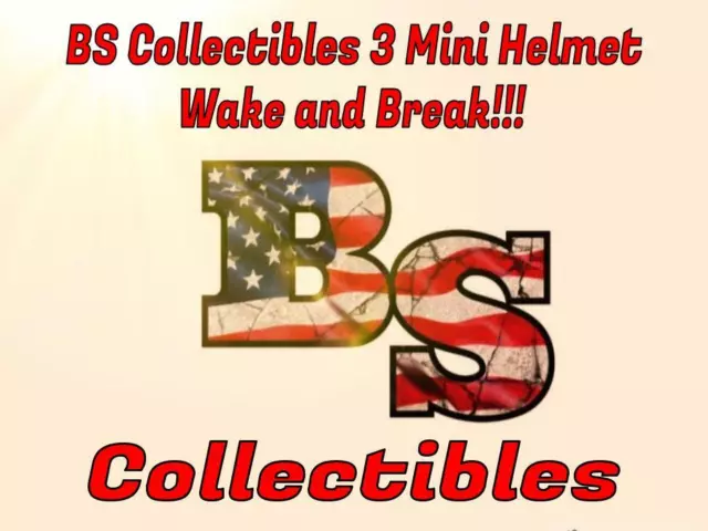 (Sat) BS Collectibles 3 Mini Helmet Day Break BALTIMORE RAVENS
