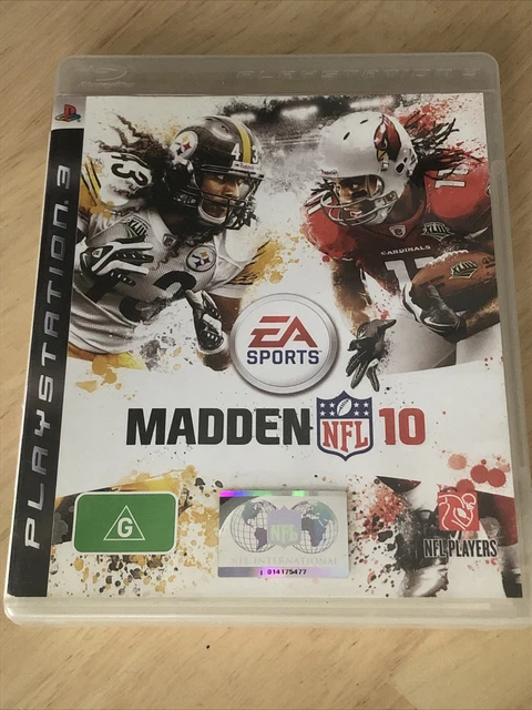 EA Sports Madden NFL  10 PlayStation 3 PS3 Sports Game - FREE SHIPPING