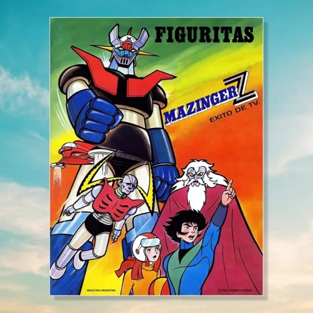 Mazinger sticker album Cromy Colecciones Argentina