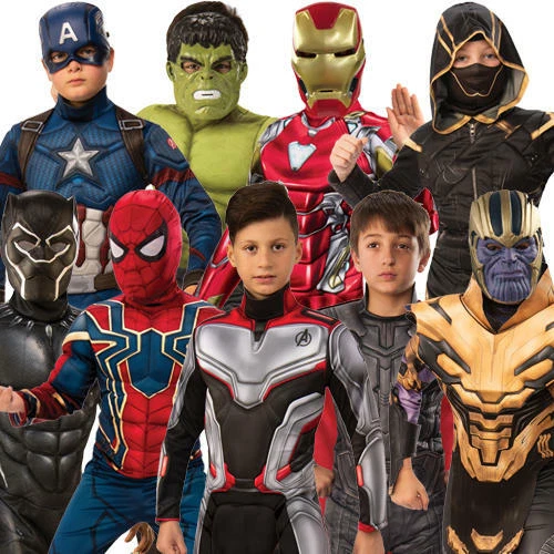 DELUXE AVENGERS ENDGAME Boys Fancy Dress Marvel Comics Superhero Kids Costumes EUR 28 89 PicClick IT