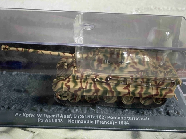 Altaya 1/72 Scale Diecast - Pz.Kpfw VI Tiger Ausf E - 13Pz Regt - Neuhammer 1943 Altaya 1/72 Scale Diecast - Pz.Kpfw VI Tiger Ausf E - 13Pz Regt - Neuhammer 1943