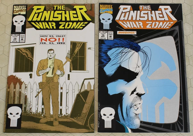 PUNISHER WAR ZONE vol.1 #1 - 25 Set (1992) VF/NM (Marvel Comics) 2