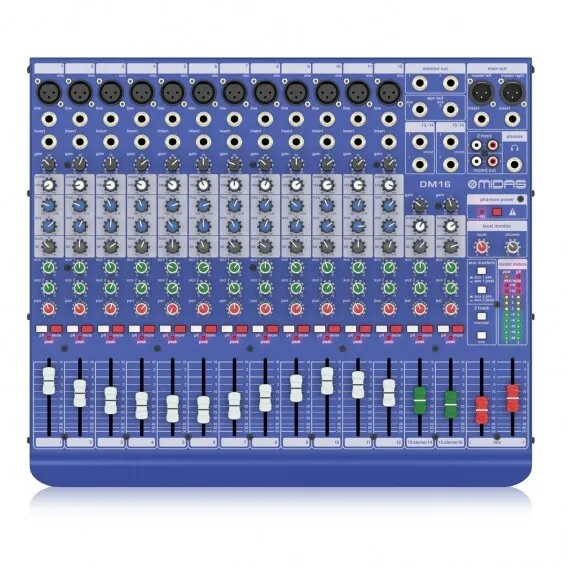 Midas DM16 - Professional 16-Channel Audio Mixer