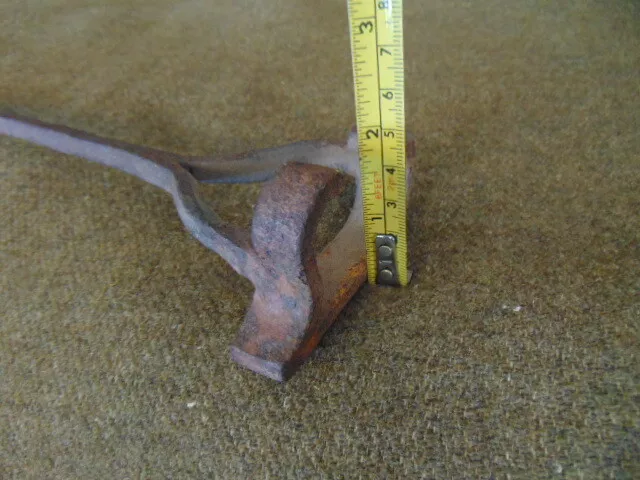 Antique Western Hand Forged Branding Iron  Cowboy Horse Cattle Arizona