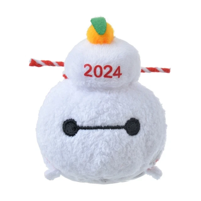 PREORDER DISNEY JAPAN 2024 NEW YEAR KagamiMochi Baymax TSUM TSUM Mini