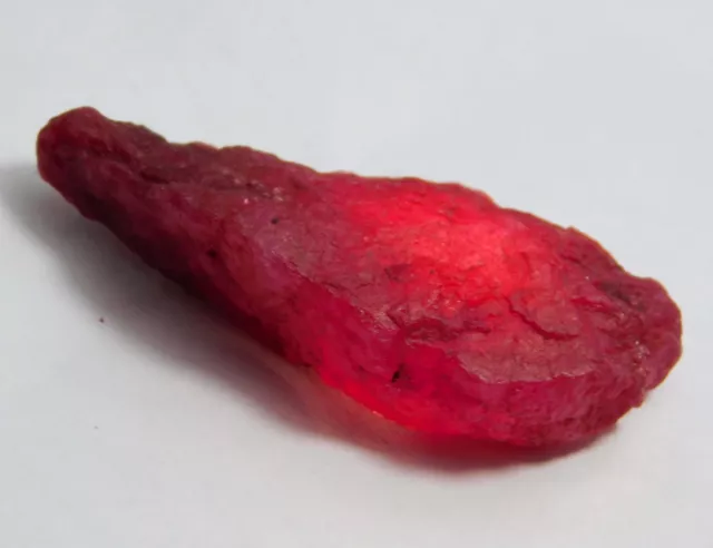 69.00 Cts Natural Earth Mined Red Ruby Rough Loose Gemstone