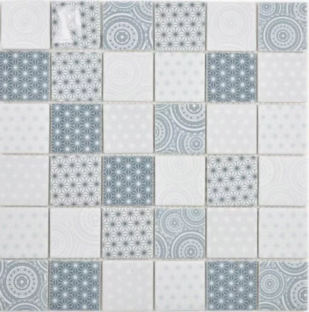 Cristal Mosaico Eco Azul Pared Baldosas de Espejo Cocina Baño Azulejos la