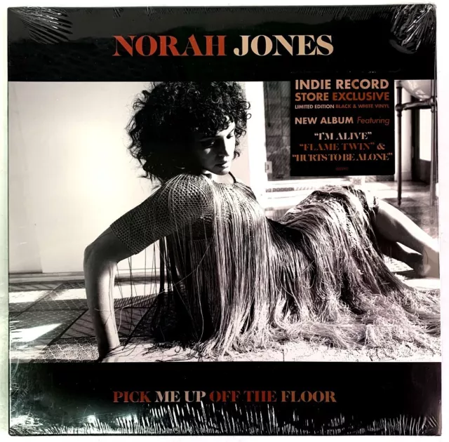 Norah Jones – "Pick Me Up Off The Floor" -  NEW / SEALED  - LTD LP - Black/White