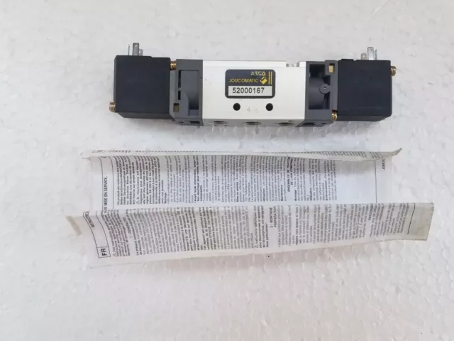 ASCO 52000017 24VDC Joucomatic Valve FREE USPS PRIORITY SHIPPING