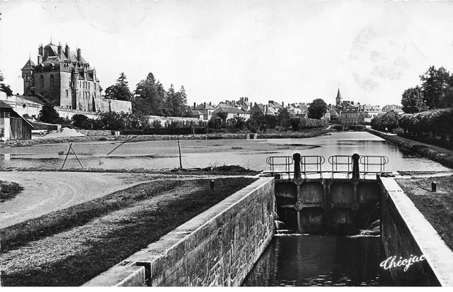 58 Chatillon En Bazois #Mk53970 Gare Du Canal