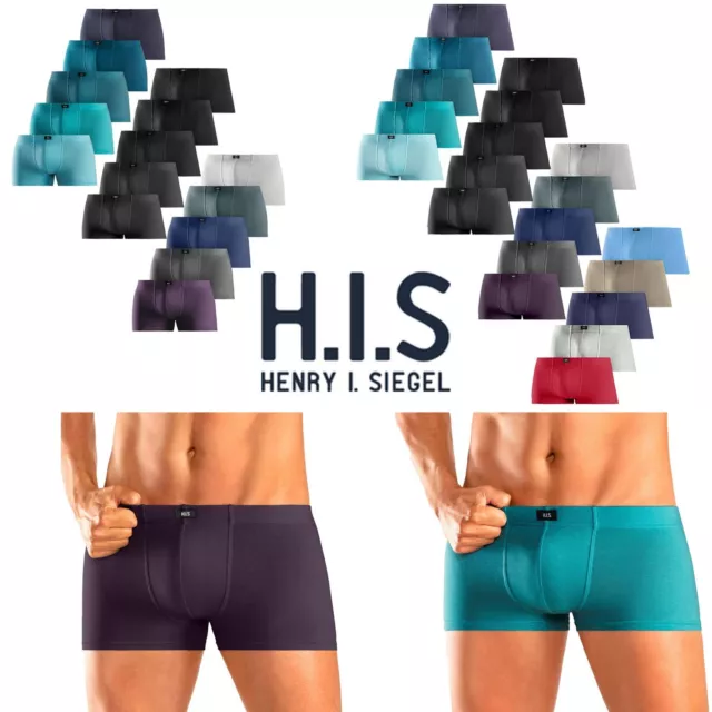 HIS Herren Boxershorts Hipster Boxer H.I.S | 5er Pack