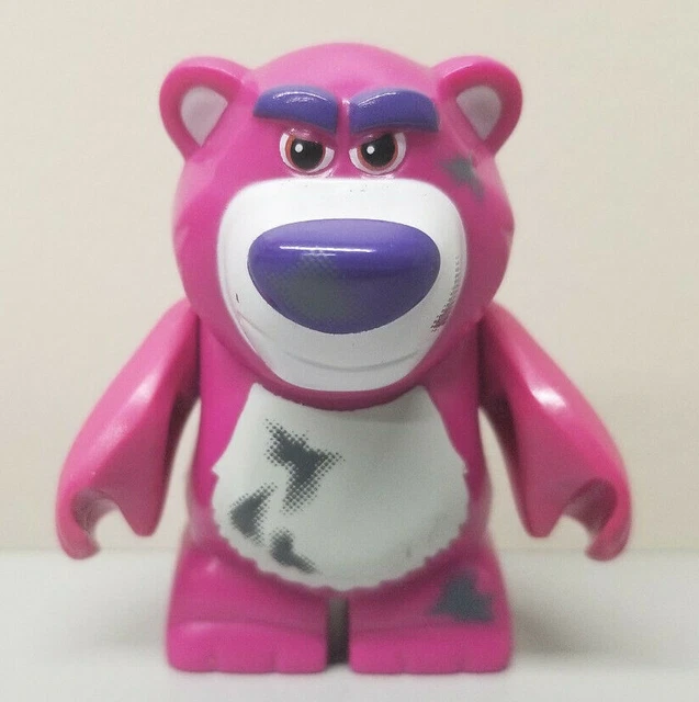 LEGO Disney Lotso Minifigure Toy Story 3 Animal Part Magenta Bear 7789 lotso1