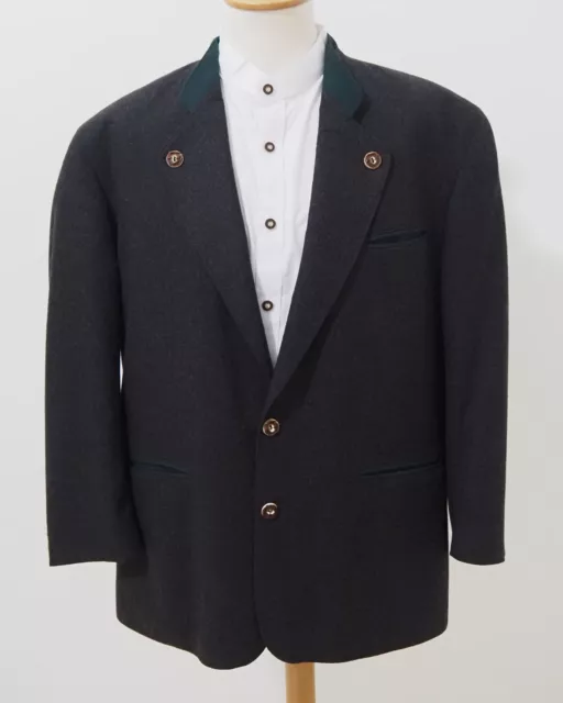 Trachten Sakko Jacket von Steinbock Grösse 52 Wolle mit Kaschmir C506