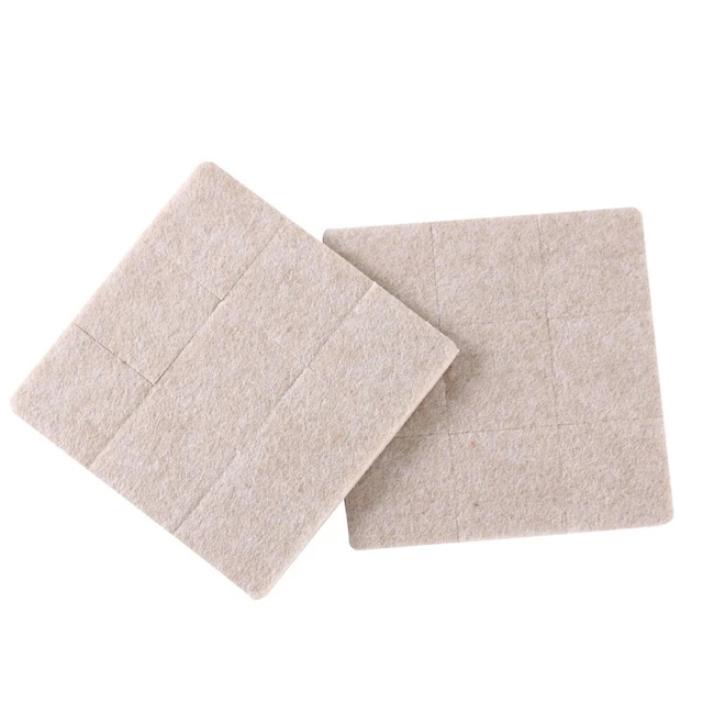 36 Pcs Feltrini Quadrati Protezioni Per Pavimenti Mobili Tavoli Sedie Sedia