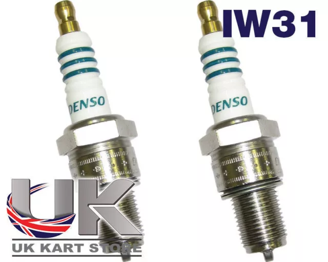 Denso IW31 Bougie Allumage Iridium X 2 pour Rotax Max Iame TonyKart Kart Karting