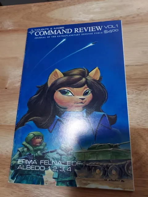 Command Review #1 (1986) 7.0 FN/VF  -Reprint Albedo App. Usagi
