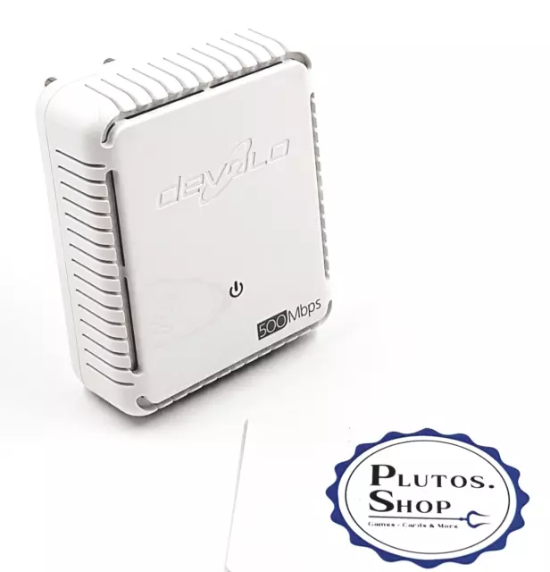 Devolo Powerline 500 Duo Steckdosen Netzwerk LAN 500Mbps Adapter Powerlan dlan