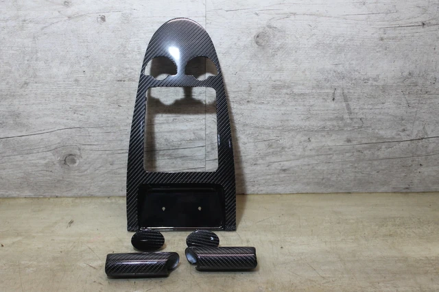 Mercedes R171 Cover MERCEDES-BENZ SLK R171 AMG Carbon Center Console Door Handles Cover ...