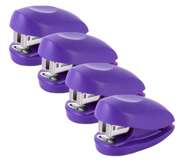 Mini Stapler, Tot, 12 Sheet Capacity, Includes Built-in Staple Remover & 1000
