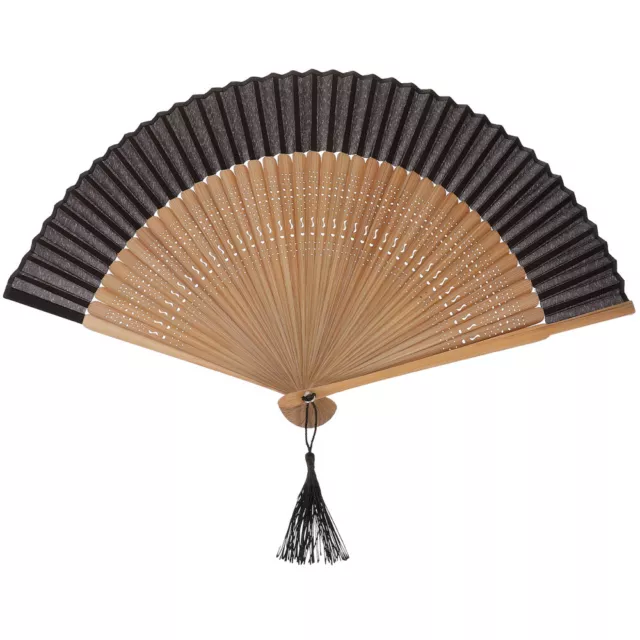 Decorative Bamboo Fan Folding Hand Held Handheld Fans Cloth