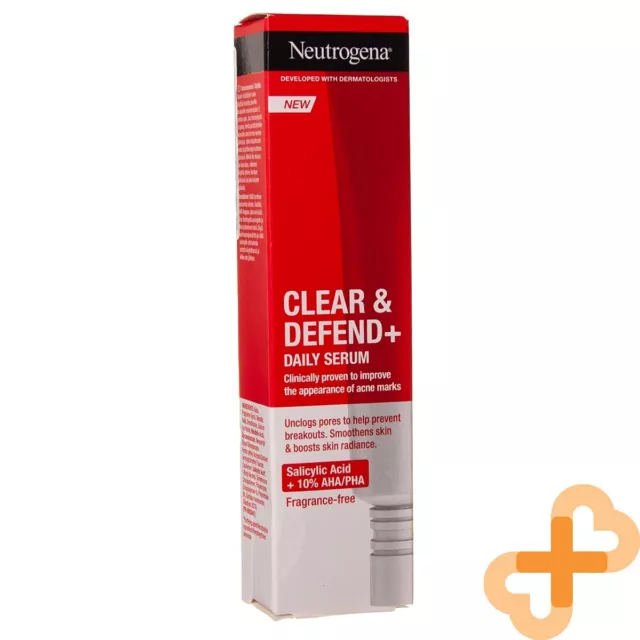 Neutrogena Transparent & Defend + Journalier,Journalier Serum 30 ML Acné Propre 2