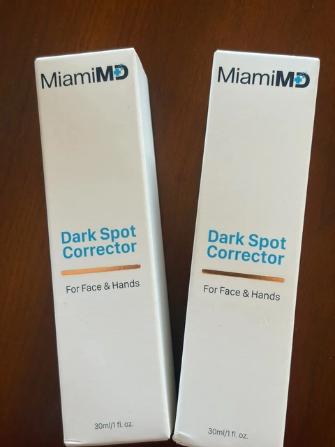 MiamiMD Miami MD Dark Spot Corrector For Face & Hands 1 Oz / 30 ML - New In Box - Foto 13