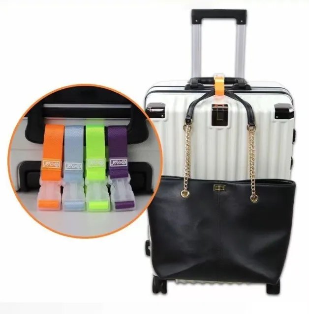 3 Pcs Luggage Straps Suitcase Adjustable Belt Add A Bag Strap -Lightweight