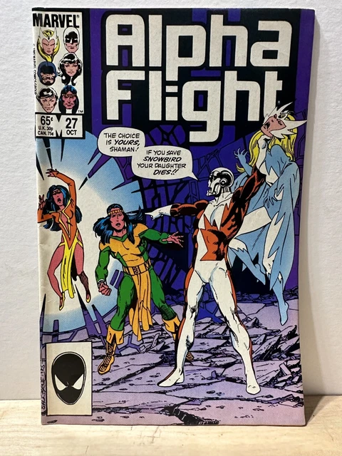 Marvel Comics - Alpha Flight #27 Oct. 1986 - Betrayal - F/VF