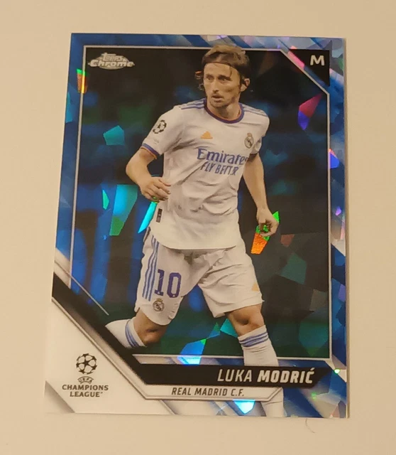 LUKA MODRIC (REAL Madrid, Croatia) Topps Chrome Sapphire Champions 