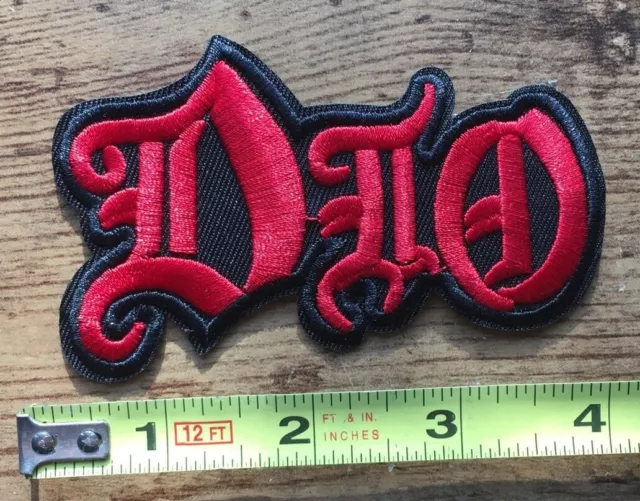 DIO Patch Rock n Roll Band Metal Jacket Sew on Iron on Gift