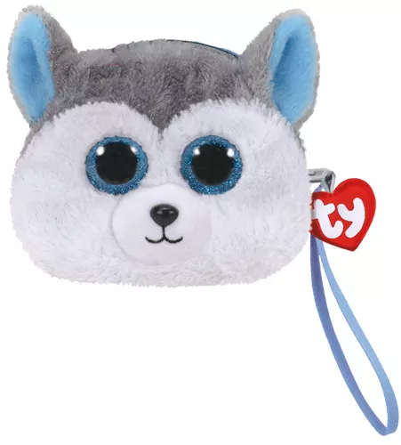 TY Gear Beanie Boos Glubschi Geldbörse Portemonnaie Slush Hund 7195206