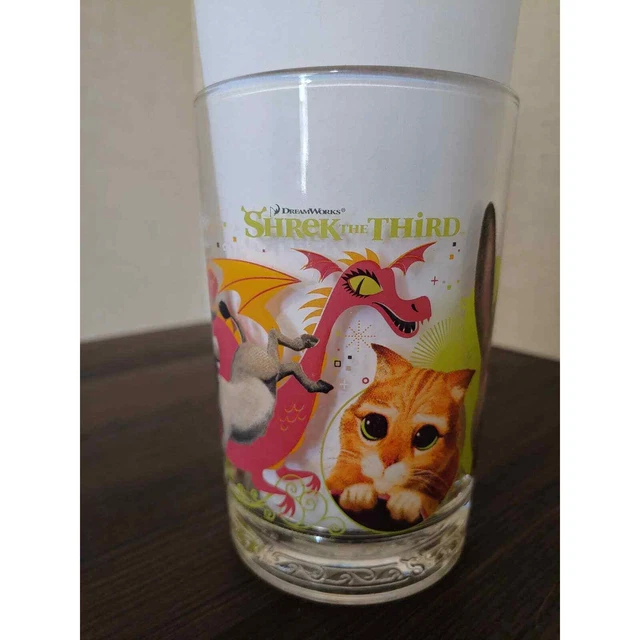 MCDONALDS SHREK THE Third Drinking Glass £9.58 PicClick UK
