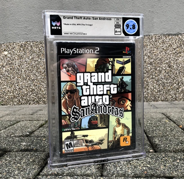 GTA San Andreas Sur PS3 - Version WATA 9.8 Sous Blister - Édition Collection
