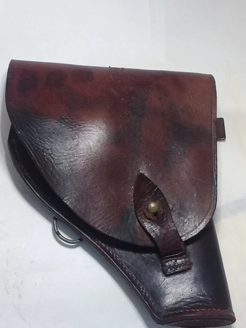 Ancien étui De Voyage En Cuir Marron - J.T.G. - Années 1930/40 - Fait Au UK
